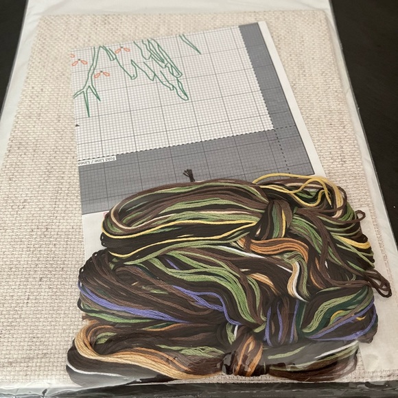 Signature series cross stitch kit Honey bears - Picture 2 of 2